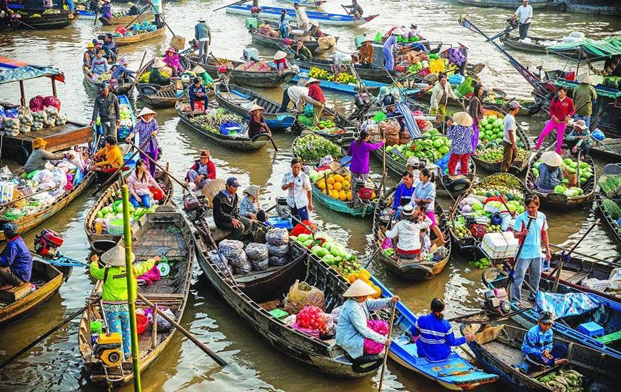 A Glimpse Of The Mekong Delta