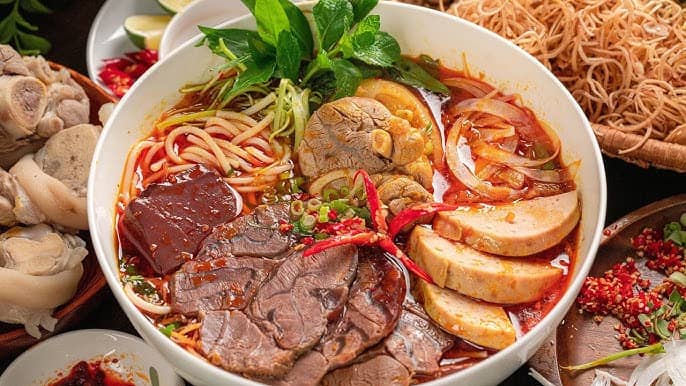 Bun Bo Hue is the most famous and favorite dish of Hue.