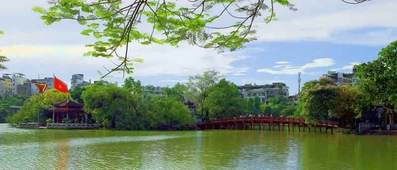 Hoan Kiem Lake and Ngoc Son Temple