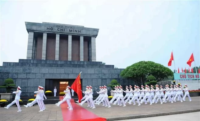 Ho Chi Minh's mausoleum