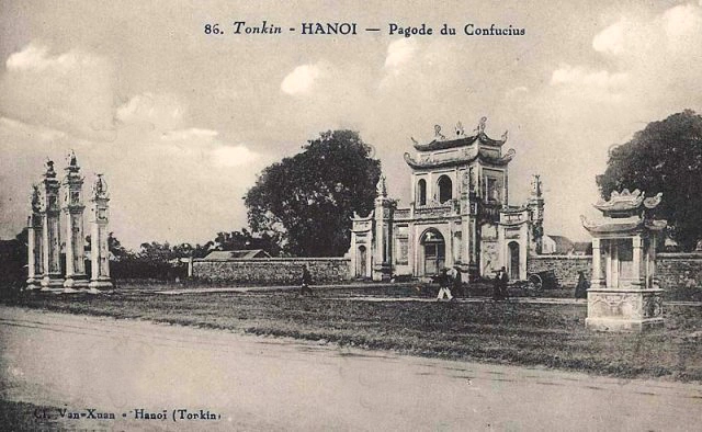 Images of the Temple of Literature in history