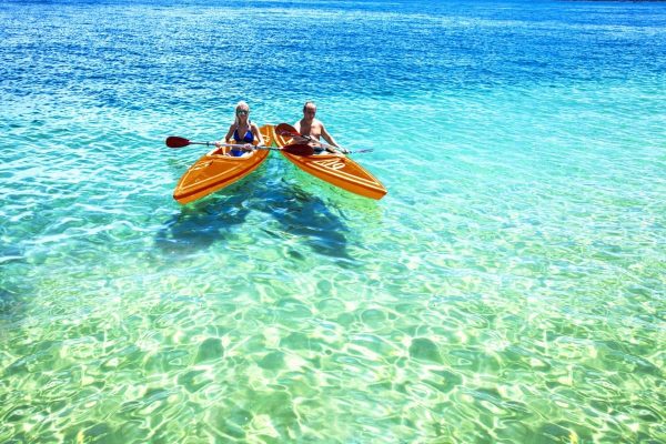 Kayaking at Yen Island