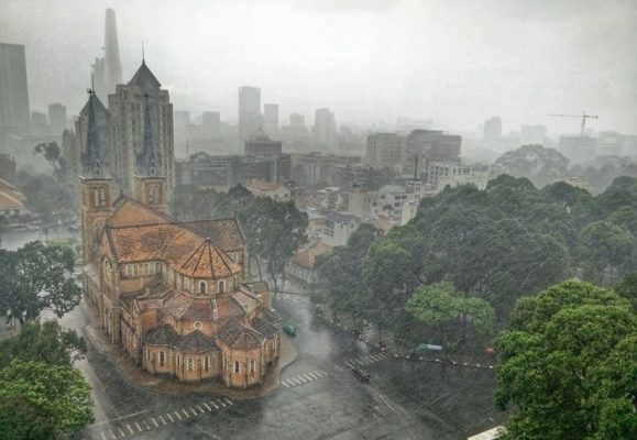 Rainy season in Ho Chi Minh City