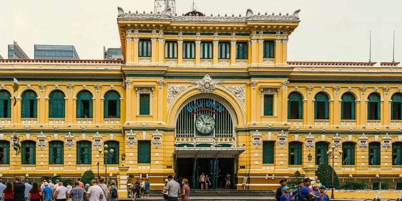 Ho Chi Minh City central post office