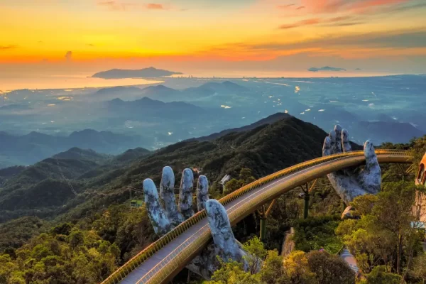 The Golden Bridge has become a symbol of Da Nang