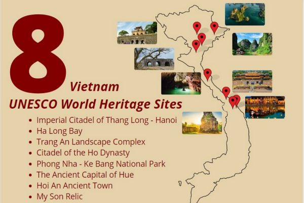 8 World Heritage Sites in Vietnam