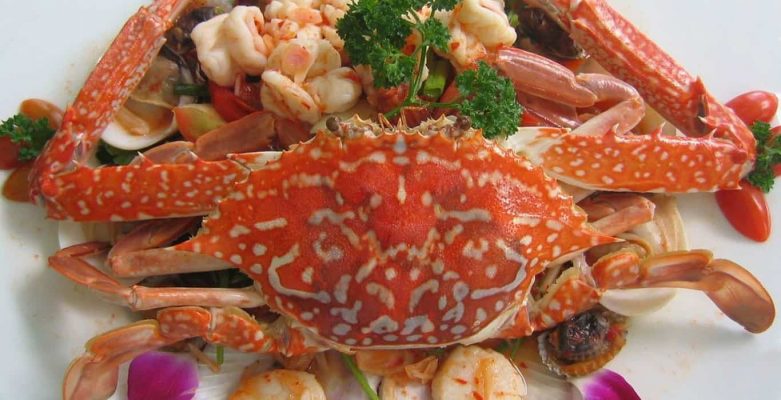 Ham Ninh Crab dish is famous and delicious