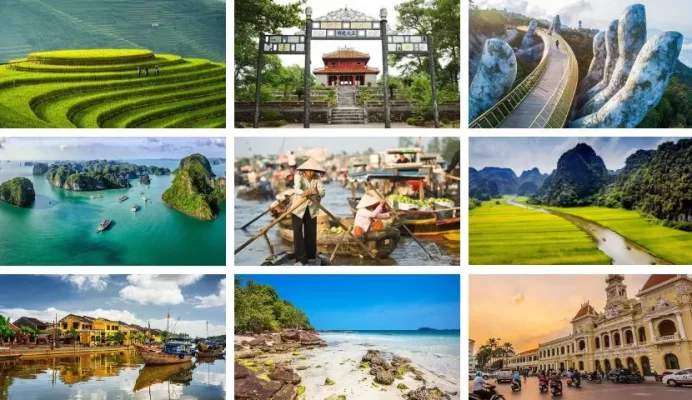 Let's explore the list of places to visit in Vietnam!