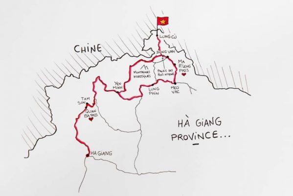 Location of Ha Giang