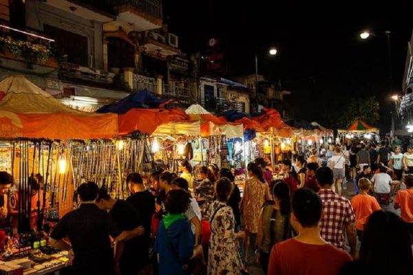 Night market in Hoi An