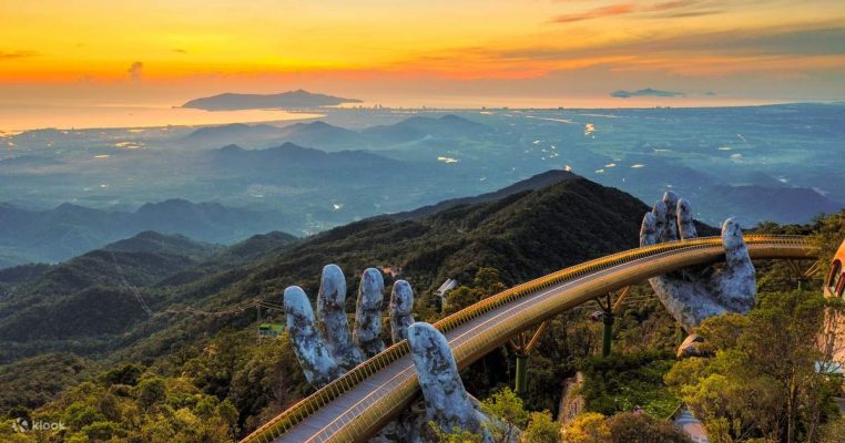 Golden Bridge at Ba Na Hills