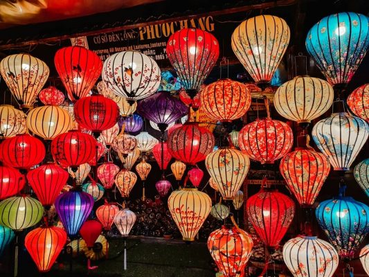 Hoi An is colorful during the festival