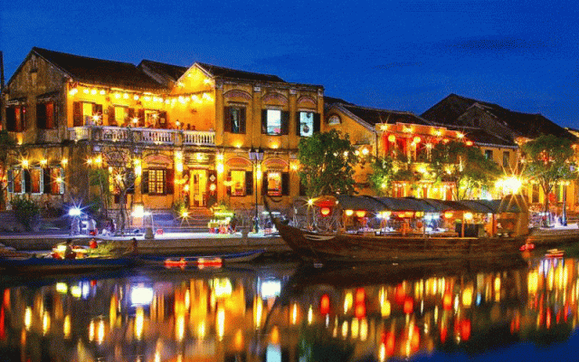 Hoi An is famous for its beautiful, poetic scenery