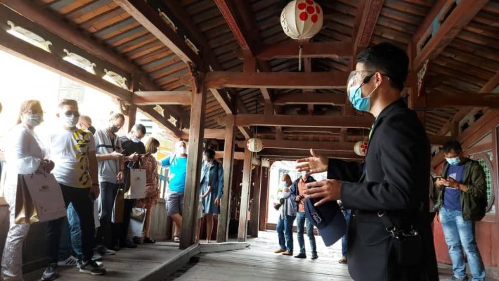 Japanese Covered Bridge is a destination not to be missed in Hoi An ancient town