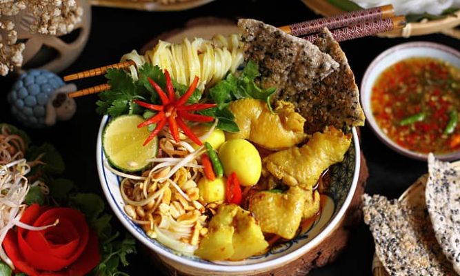 Quang Noodles has become popular and is present in all parts of Vietnam.