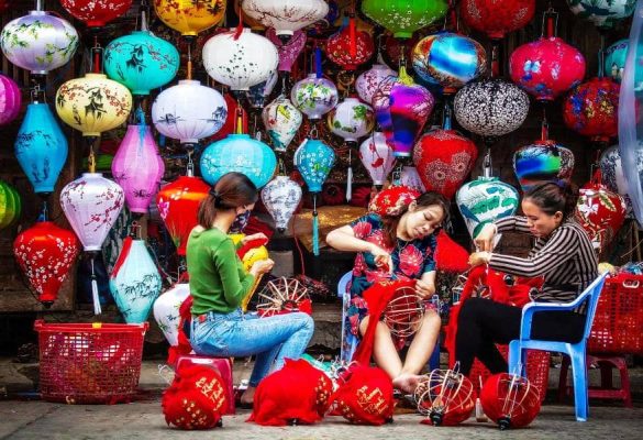 The festival is a way to preserve the culture and traditional craft of making lanterns.