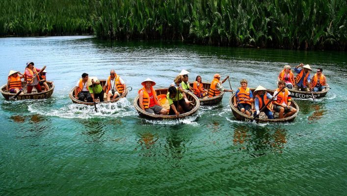 Visitors are immersed in natural beauty