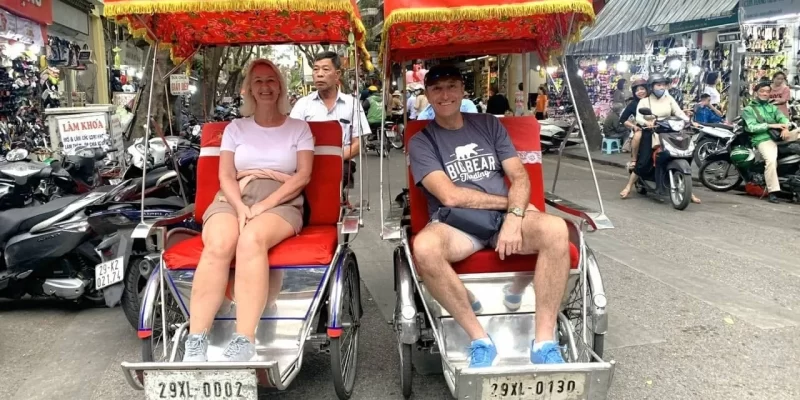 Cyclo is an ideal way to explore Hanoi