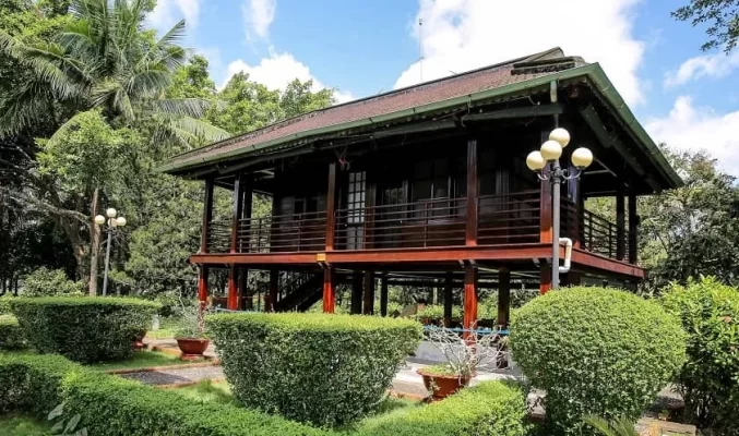 Ho Chi Minh's Stilt House - where President Ho Chi Minh used to live and work.