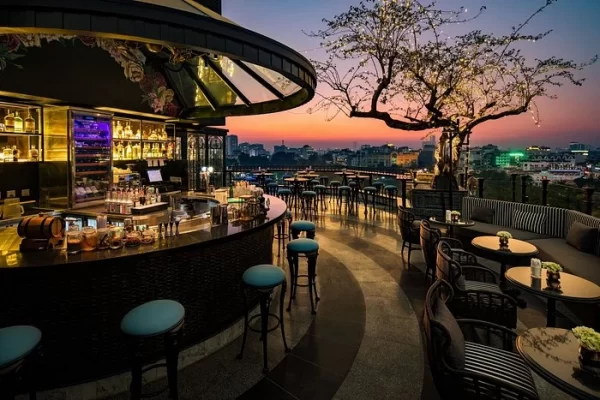 Rooftop bar at La Sinfonía del Rey Hotel & Spa.