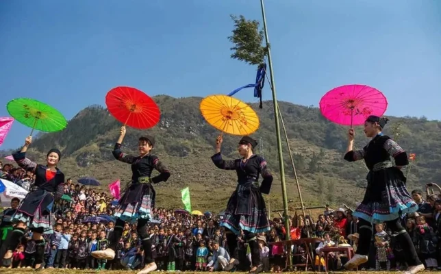 Many festivals in Sapa take place in spring.