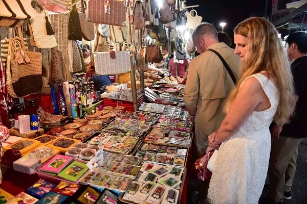 Souvenir Section at Halong Night Market