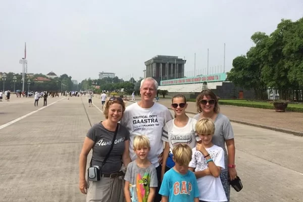 Family vacation in Hanoi