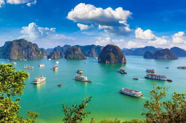 The beauty of Halong Bay