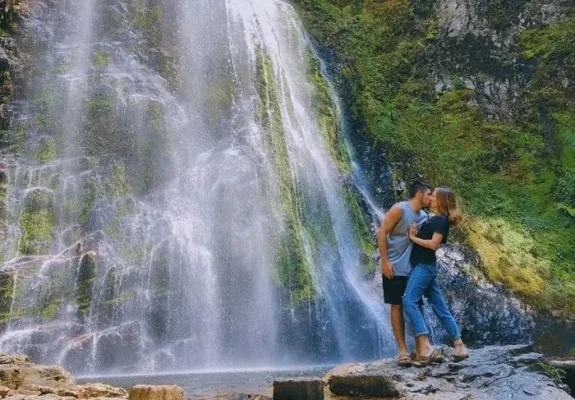 This waterfall is associated with a beautiful love story.