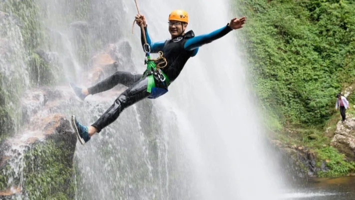 Canyoning is an unforgettable experience.