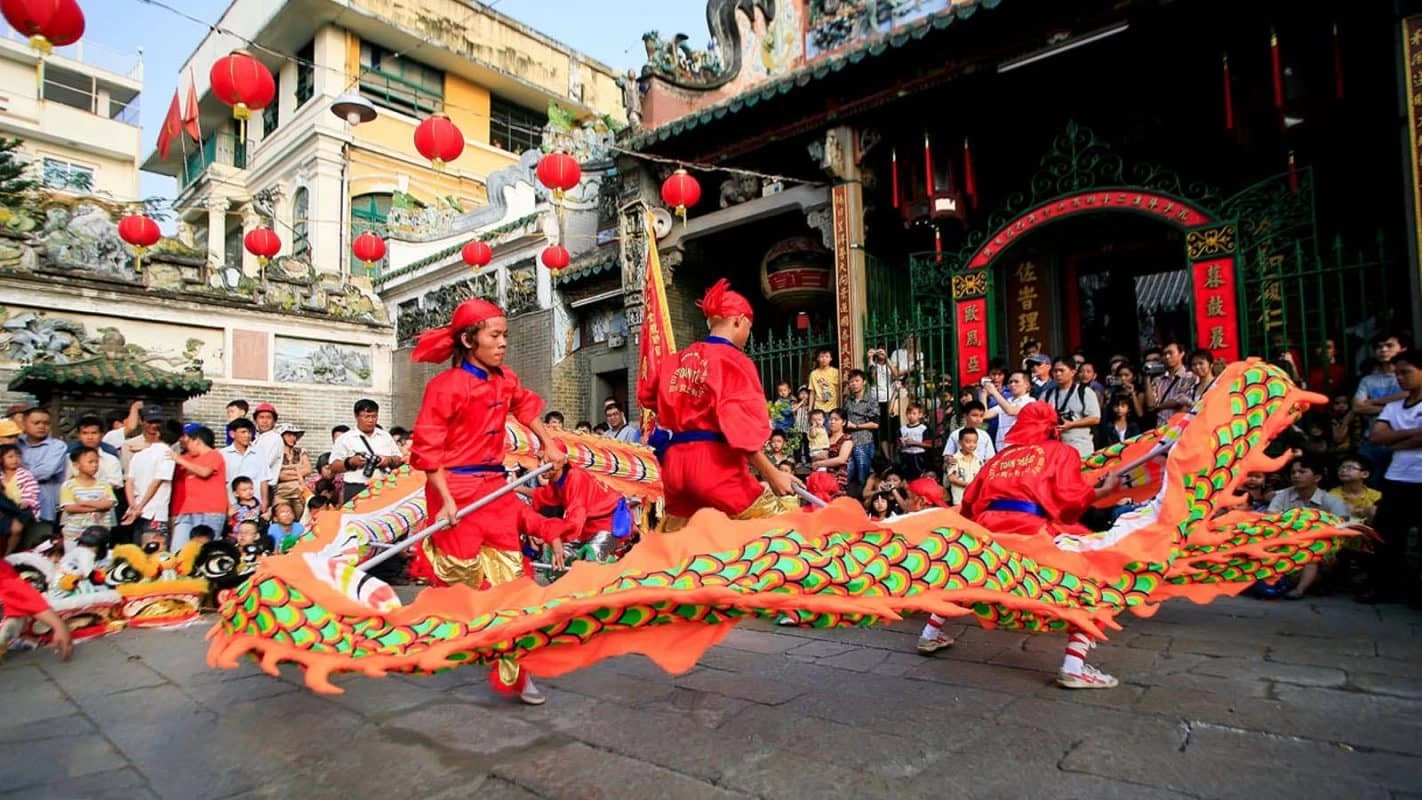 Chinatown in Ho Chi Minh City