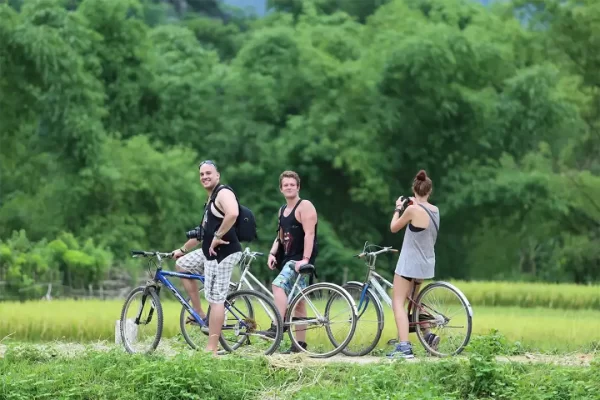 Cycling is a great way to experience the beauty and serenity of Mai Chau.