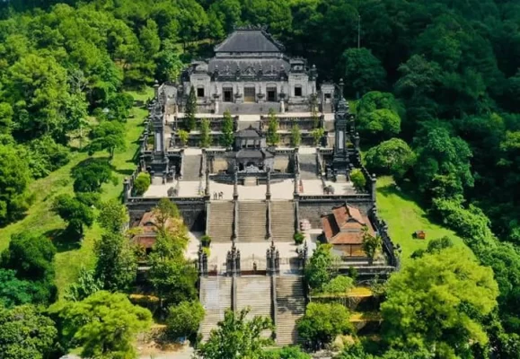 Khai Dinh Tomb took 11 years to complete.