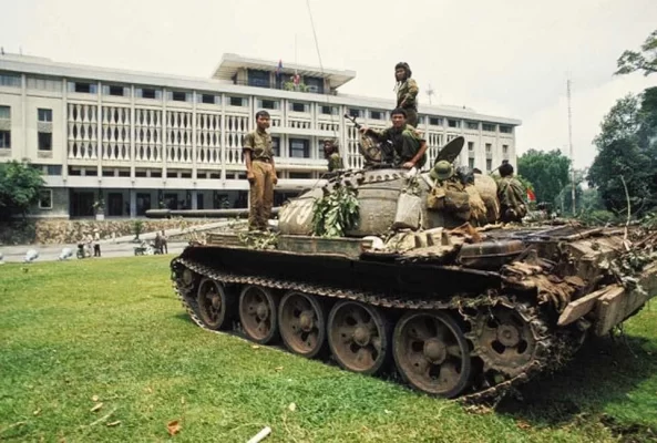 Reunification Palace is a symbol of Vietnam's national reunification.