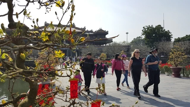 Spring in Hue is very pleasant and cool.