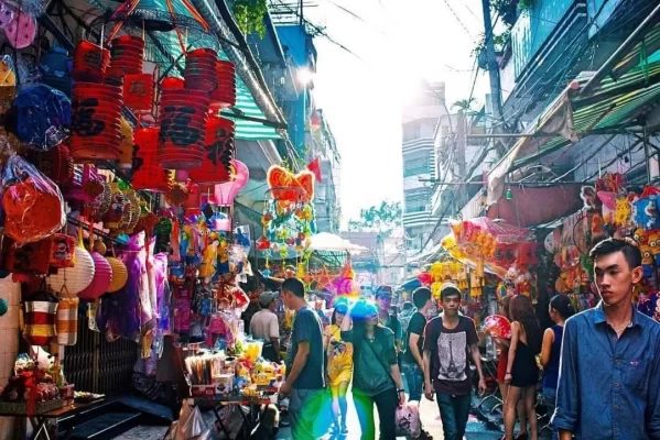 The Chinese community has a long history in Ho Chi Minh City.