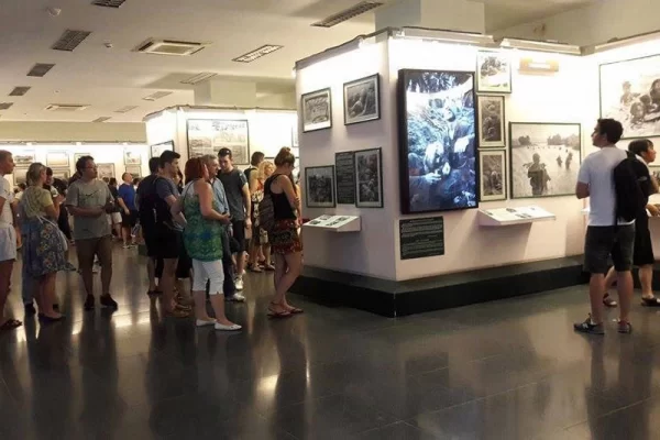 The War Remnants Museum was established shortly after the end of the Vietnam War.