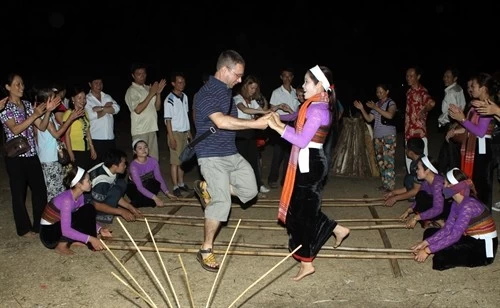 Traditional dance of Thai people 