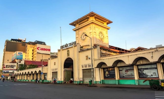 Ben Thanh Market is the most famous traditional market in Ho Chi Minh City.