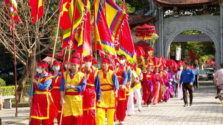 Ninh Binh is famous for its traditional festivals honoring national values.