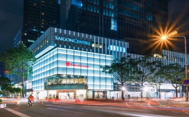 Saigon Center is the most high-end shopping center in Saigon.