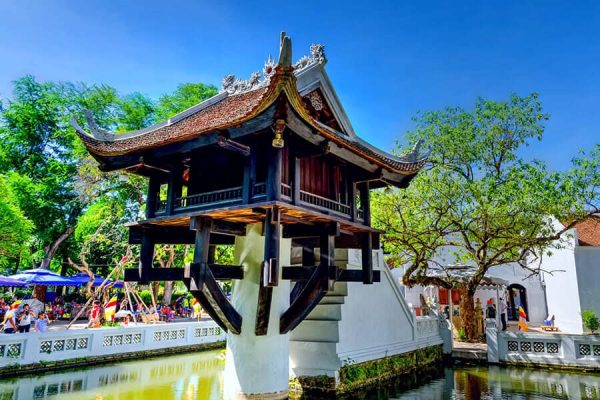 The pagoda was once honored to have the most unique architecture in Asia.