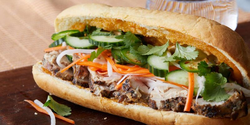 Banh Mi is a favorite dish not only of tourists but also of Vietnamese people.