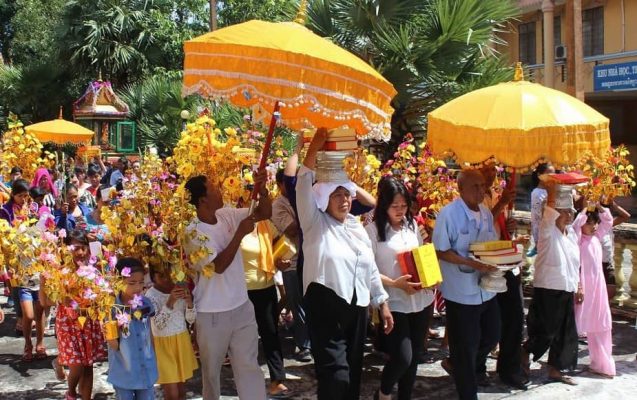 Chol Chnam Thmay is the Khmer New Year festival.