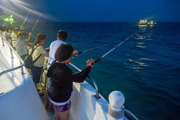 Night Squid Fishing in Phu Quoc.