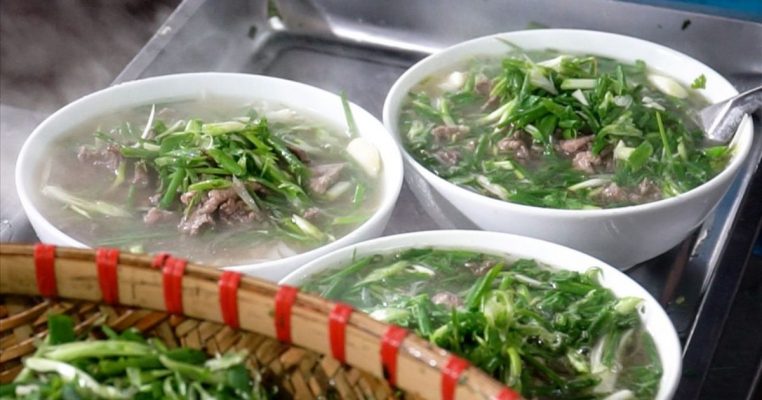 Pho Thin is a long-standing and famous pho restaurant in Hanoi.