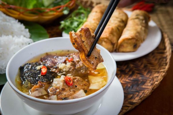 Remember to enjoy Bun Cha when visiting Hanoi.