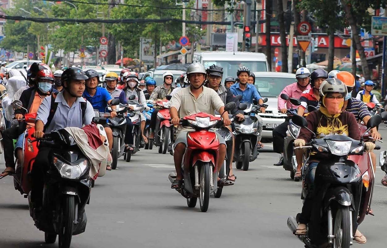 Traffic in Vietnam