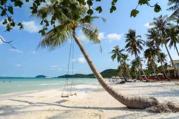 Sao Beach is one of the most famous and beautiful beaches in Phu Quoc.