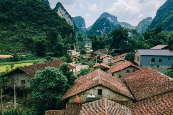 Ancient stone village over 300 years old.